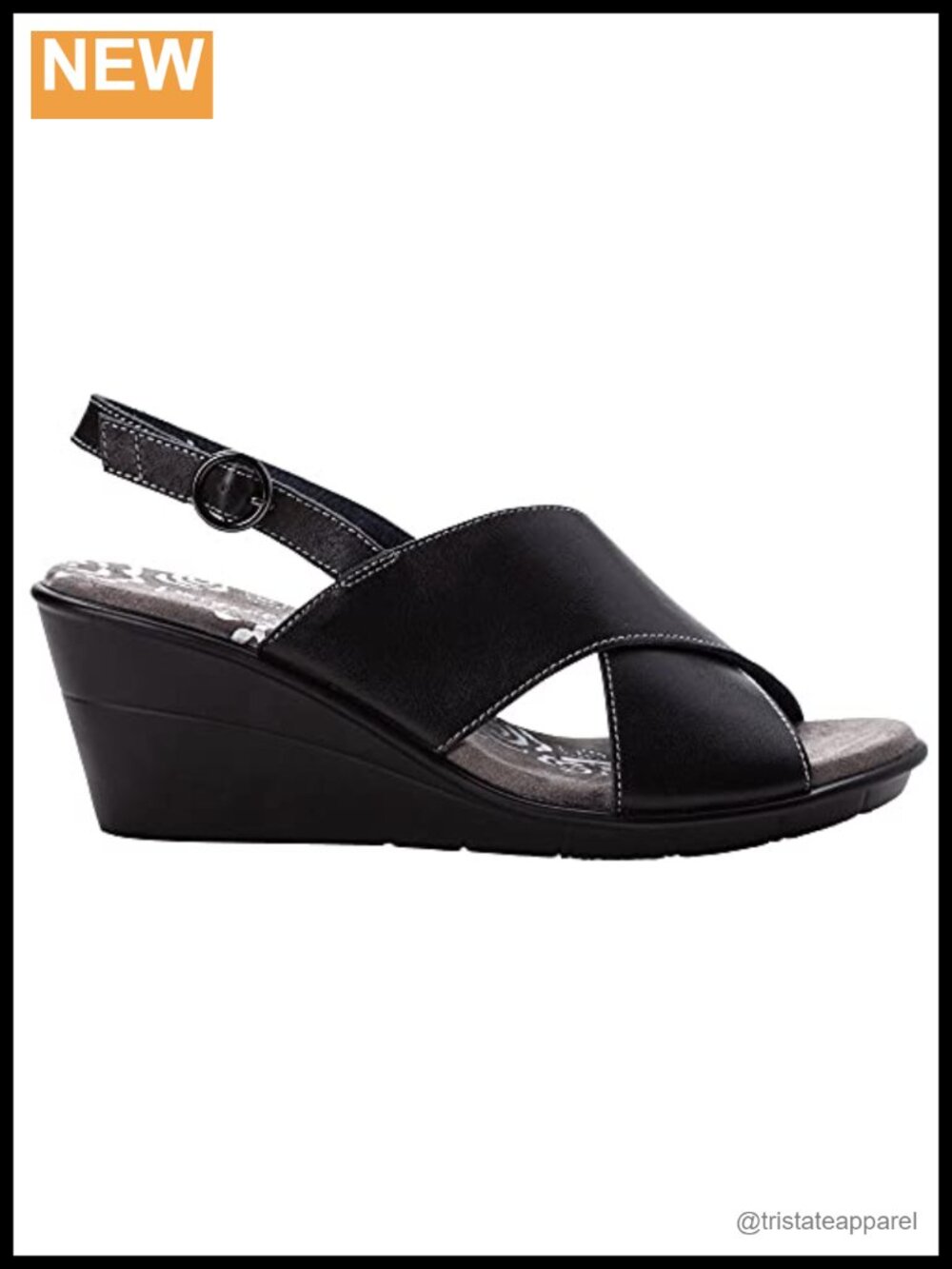 Propet Women's Luna Wedge Slingback Sandal
